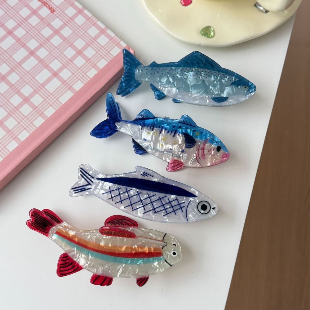 Hairpin Ocean Animal Hair Claw - Lifestyle In Korean recension och pris