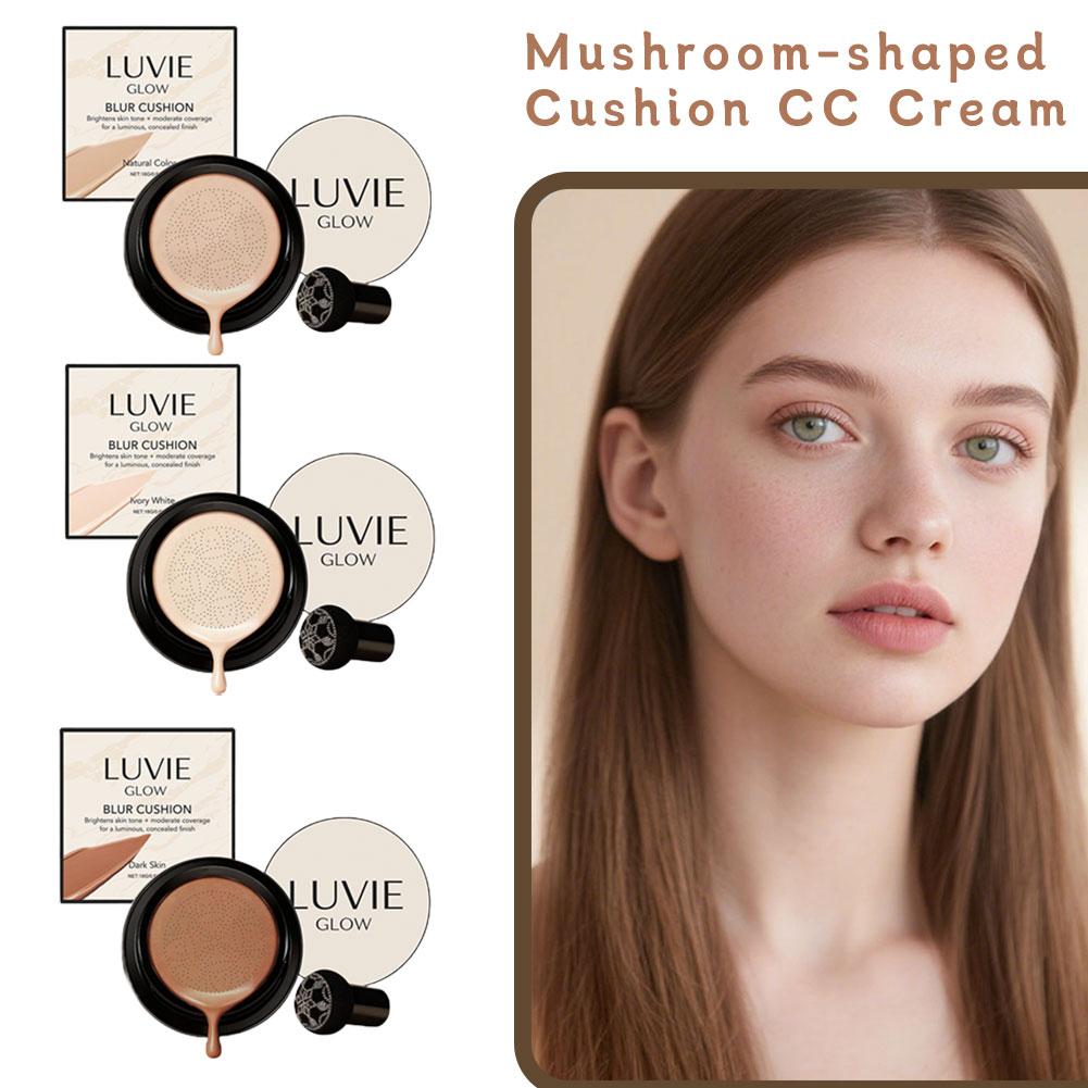 LUVIE GLOW Hydrating Mushroom  - Bb Cushion Korean recension och pris