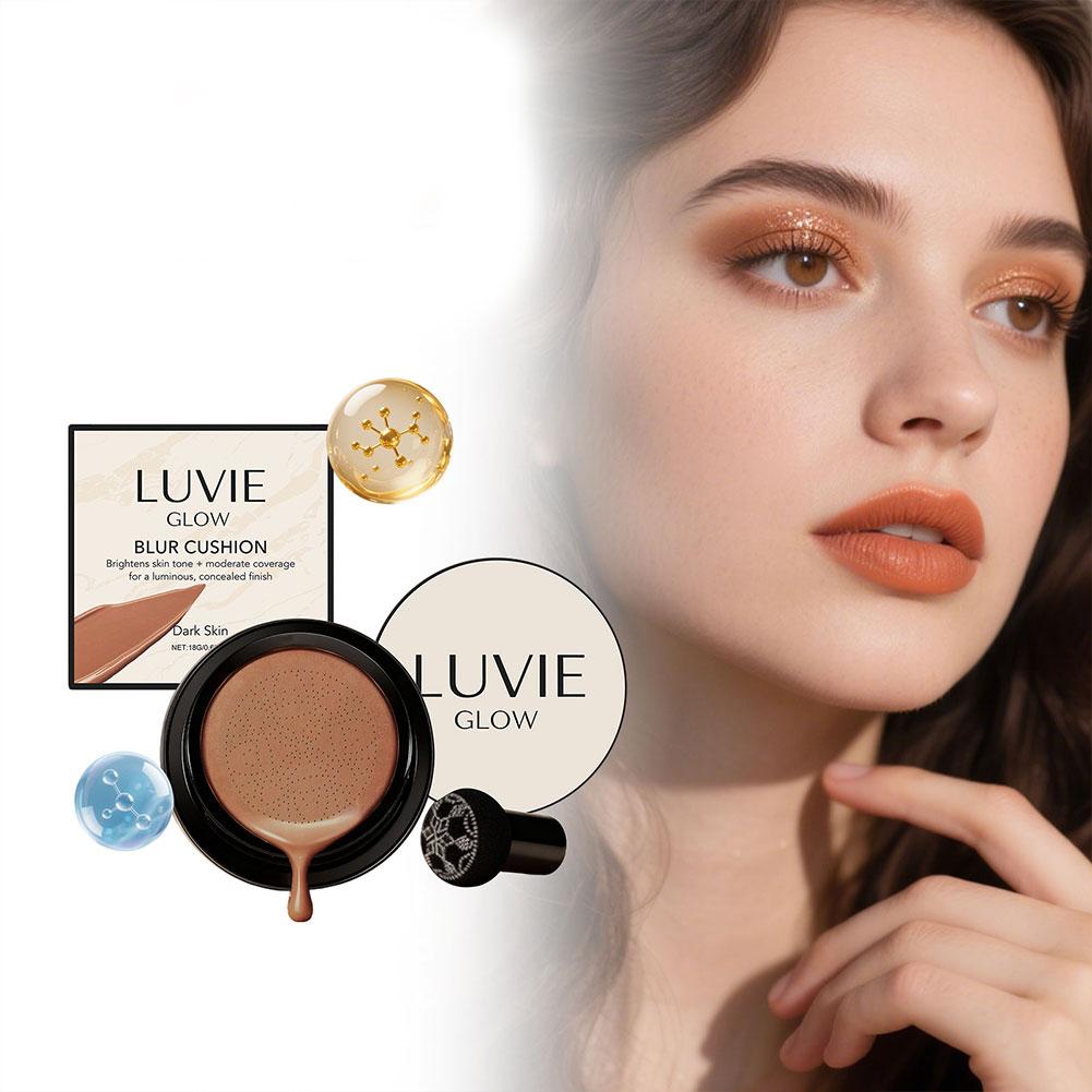 LUVIE GLOW Hydrating Mushroom  - Bb Cushion Korean recension och pris