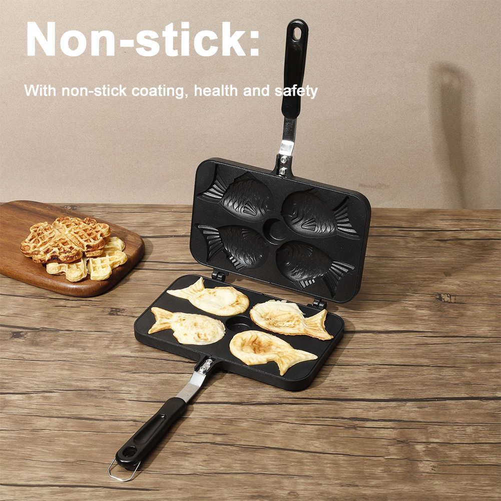 Four Fish Shaped Taiyaki Desse - Tteokbokki Rice Cake recension och pris