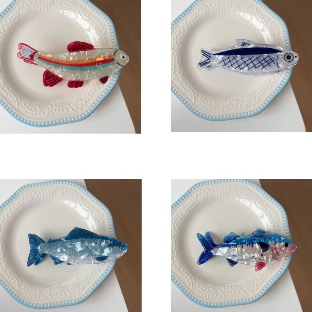 Hairpin Ocean Animal Hair Claw - Lifestyle In Korean recension och pris