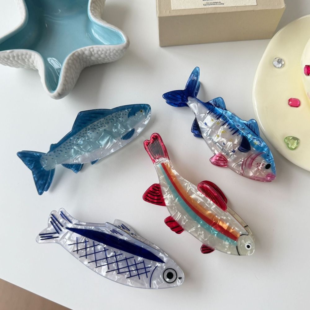 Cute Hairpin Ocean Animal Hair - Lifestyle In Korean recension och pris